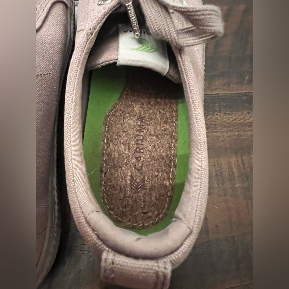 Cariuma OCA Low Canvas Sneakers Taupe Sustainable Comfort Women’s Size 7 - Picture 9 of 9
